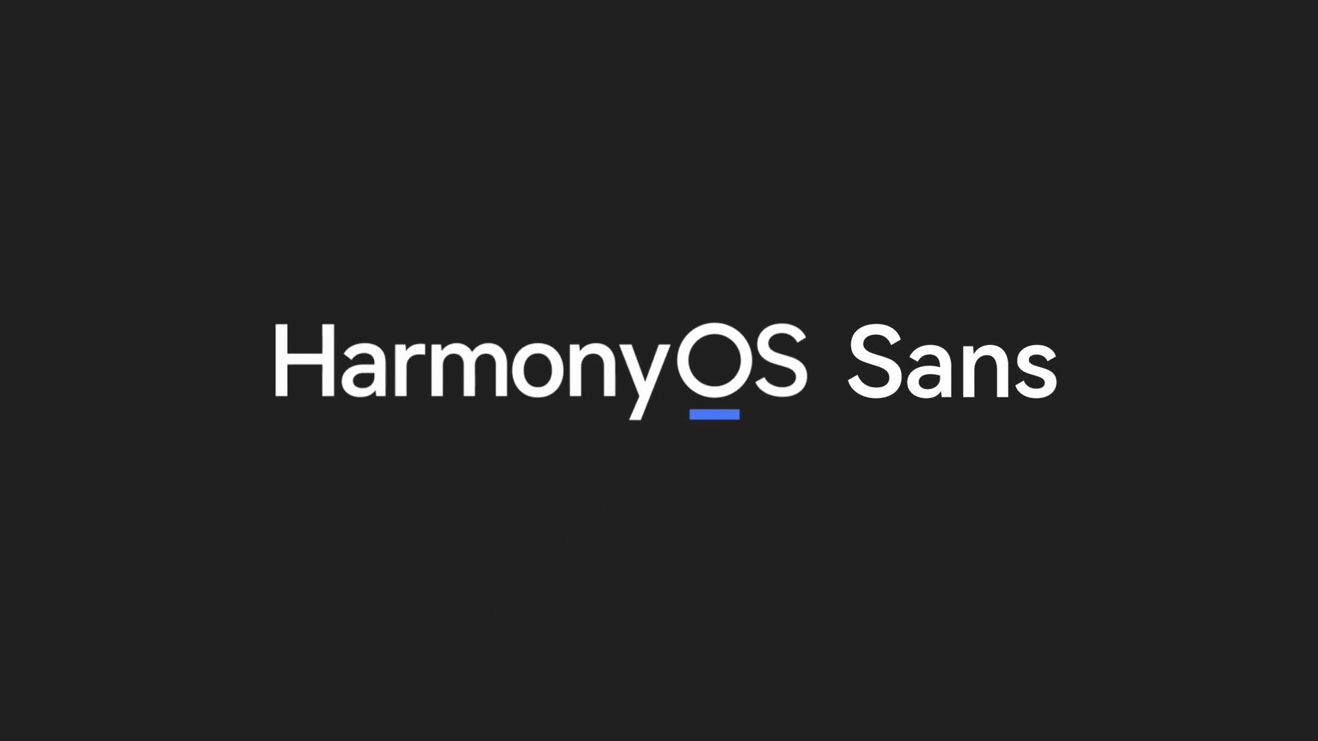 HarmonyOS Sans 字體