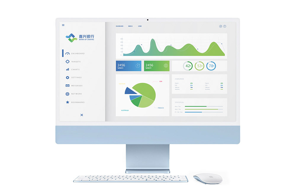 嘉興銀行LOGO應用