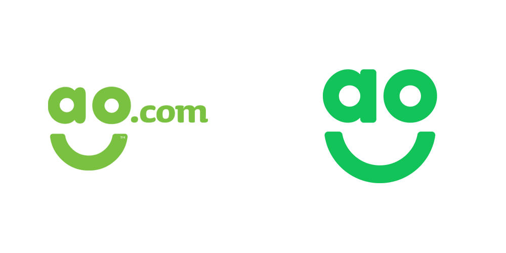 AO World LOGO新舊對(duì)比（左圖為舊）