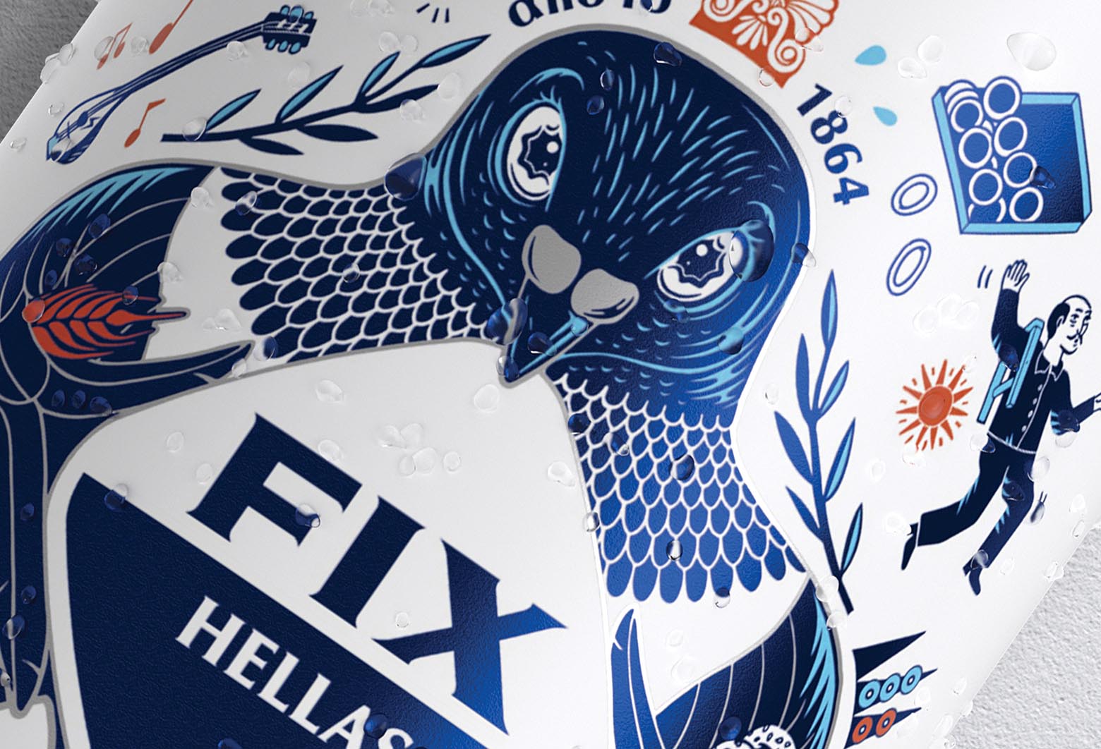 FIX Hellas啤酒包裝設(shè)計(jì) FIX Hellas啤酒包裝設(shè)計(jì)