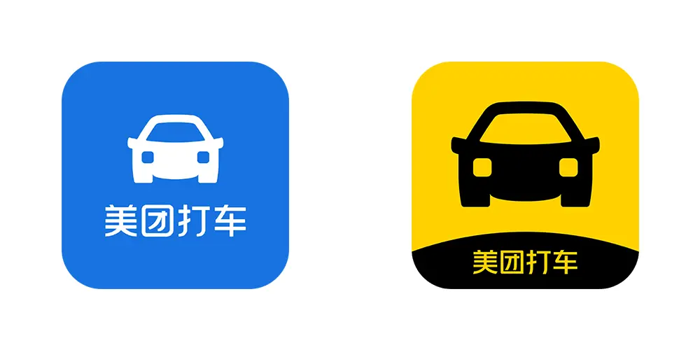 美團打車LOGO設計