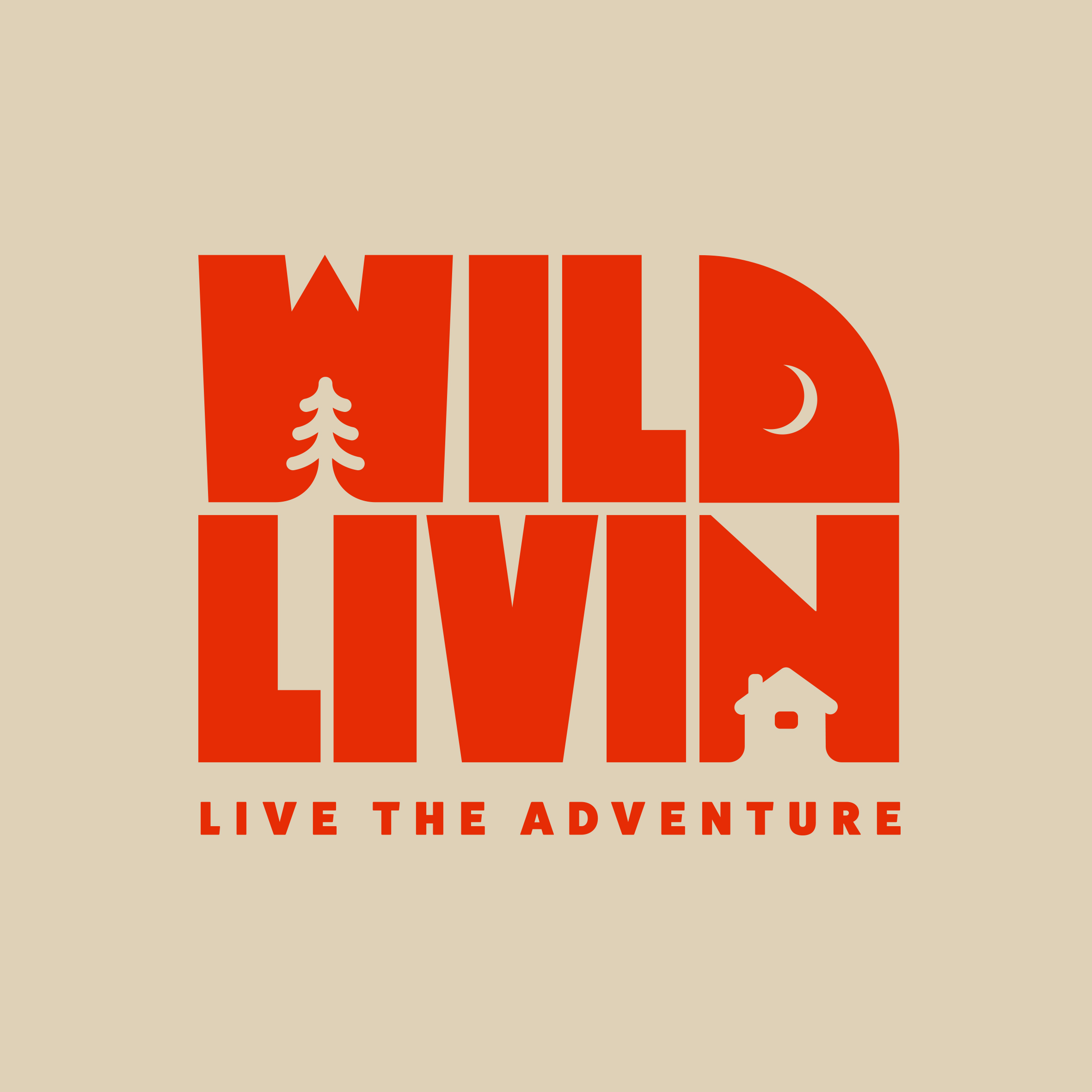Wild Livin 品牌標(biāo)志